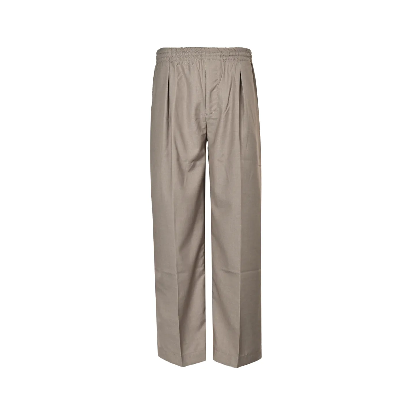 Louis Vuitton/Louis Vuitton 25Fw Khaki wool straight trousers